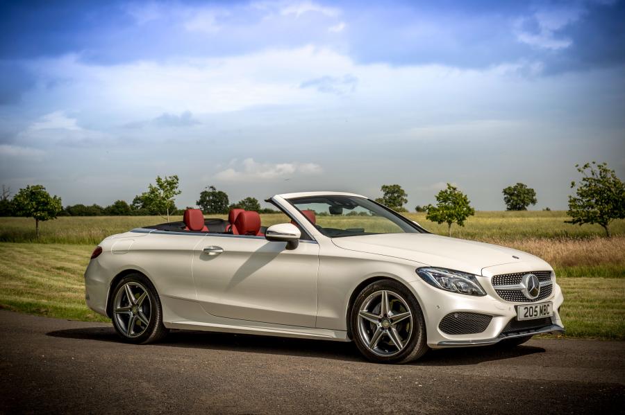 Mercedes-Benz C220 d AMG Line Cabriolet (UK) '2016